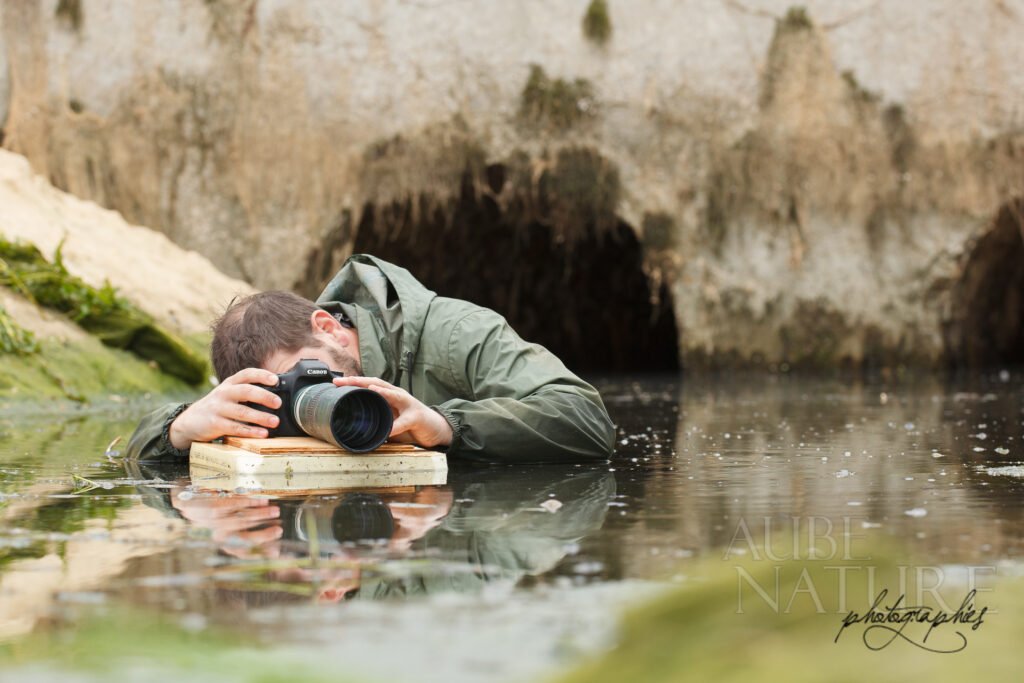 Il faut savoir parfois se sacrifier pour photographier les libellules !