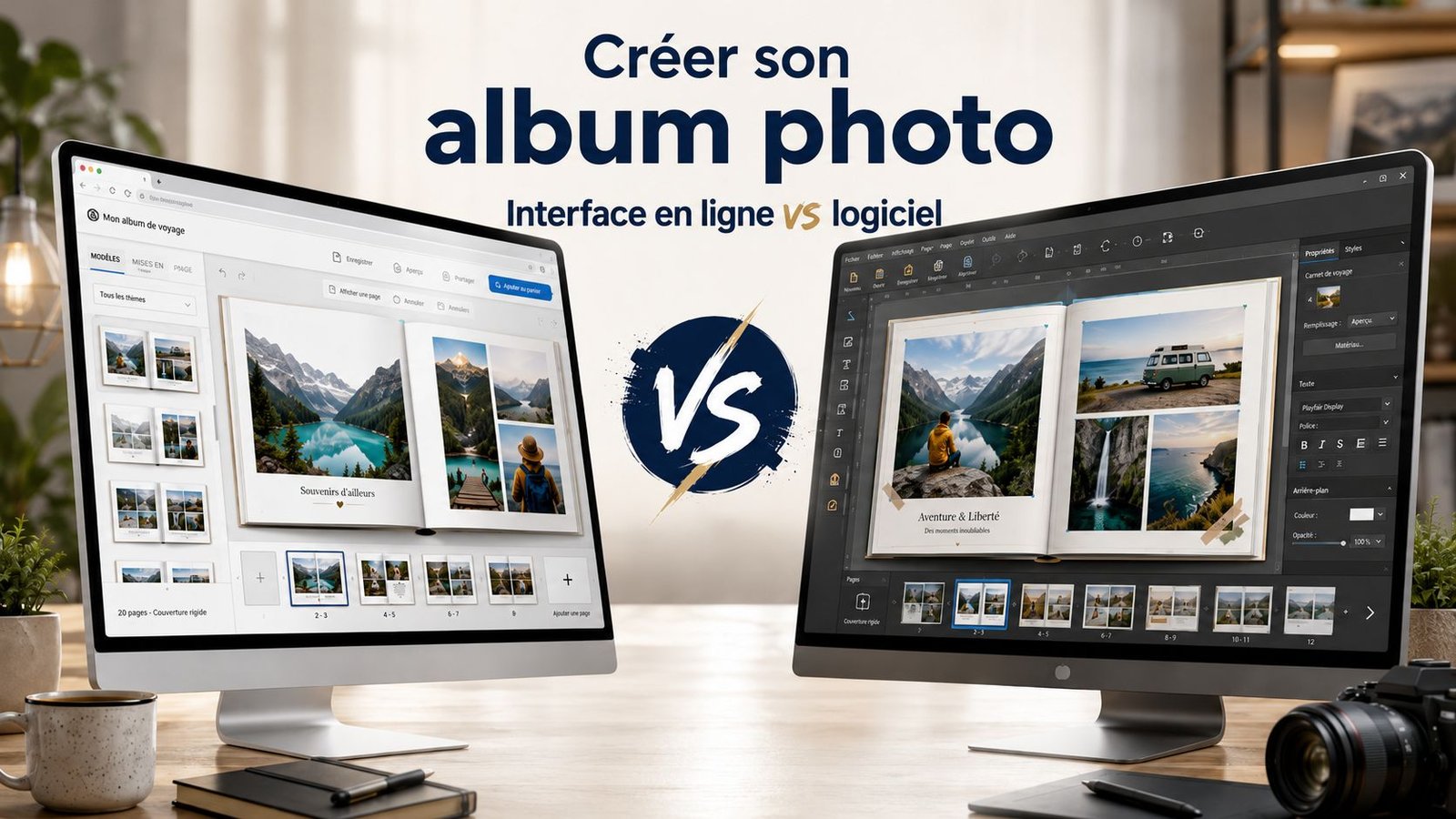 album photo, en ligne ou avec un logiciel ?