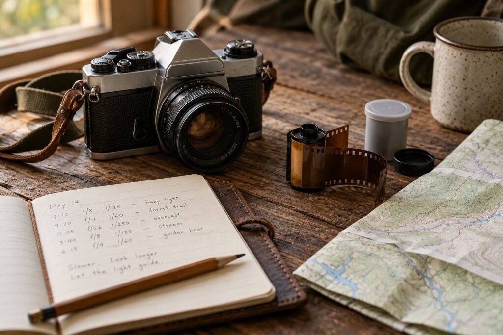 le charme de la photographie argentique